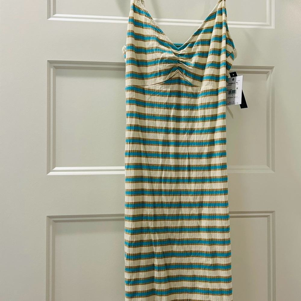 Striped Sleeveless Dress - Picture 2 of 4